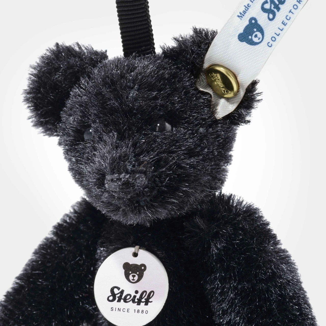 Face detail Pendant Mini Teddy Bear Black Steiff - 678851