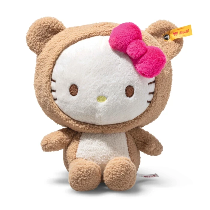 Hello Kitty Teddy Bear Beige 20cm Steiff 024771