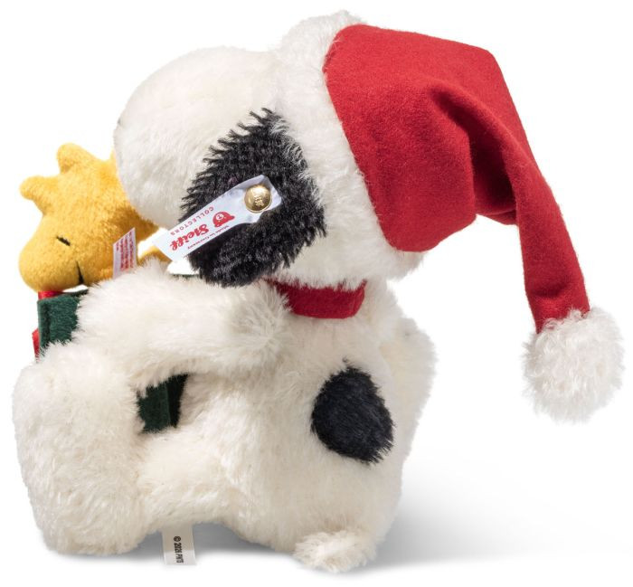 Christmas Snoopy with Woodstock 16cm Steiff 356414
