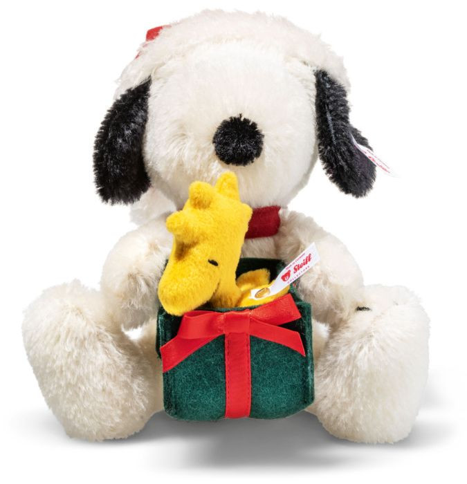 Christmas Snoopy with Woodstock 16cm Steiff 356414