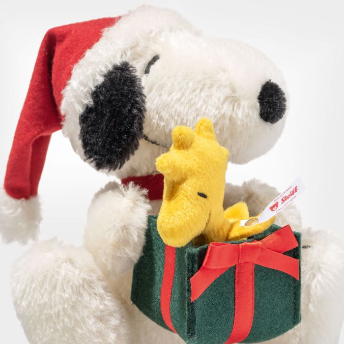 Christmas Snoopy with Woodstock 16cm Steiff 356414