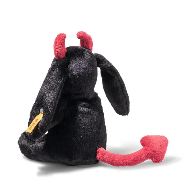 Back View Hoppie Rabbit Little Devil Soft Toy Steiff 14cm 081170