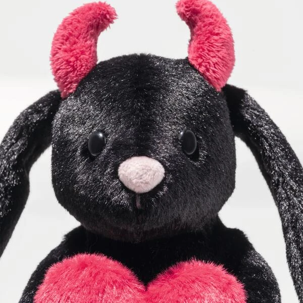 Face Detail Hoppie Rabbit Little Devil Soft Toy Steiff 14cm 081170