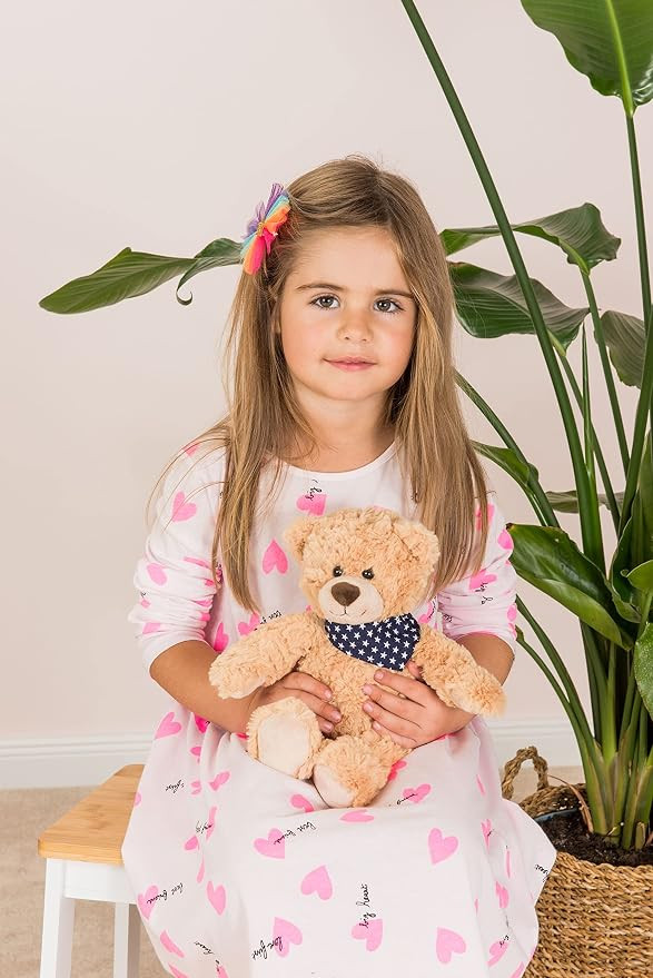 Sand Teddy Bear with Scarf Teddy Hermann Germany 30cm 913887