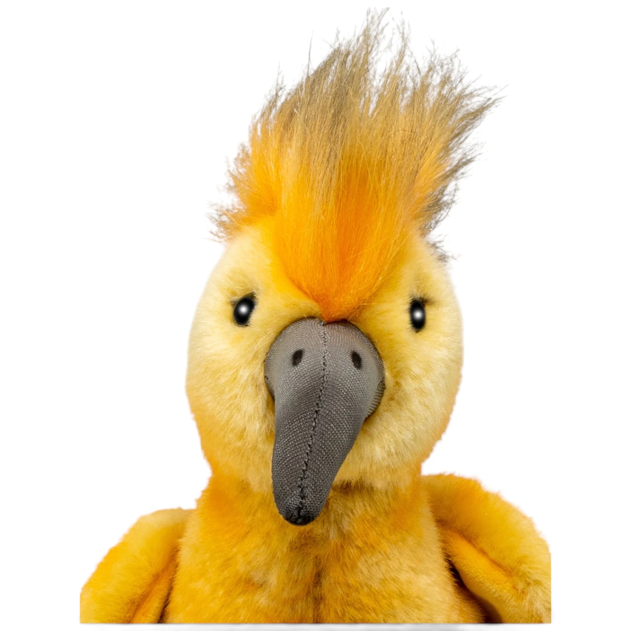 Face detail Eurasian Hoopoe Bird Plush Toy Carl Dick Germany 22cm 037237