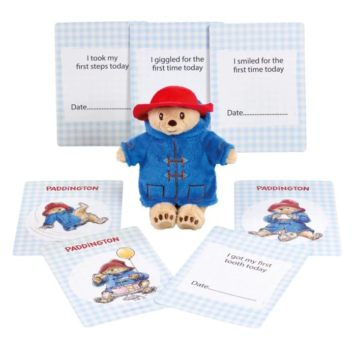 Paddington Bear Gift Set with Memory Cards, Baby Safe 26cm- 016850