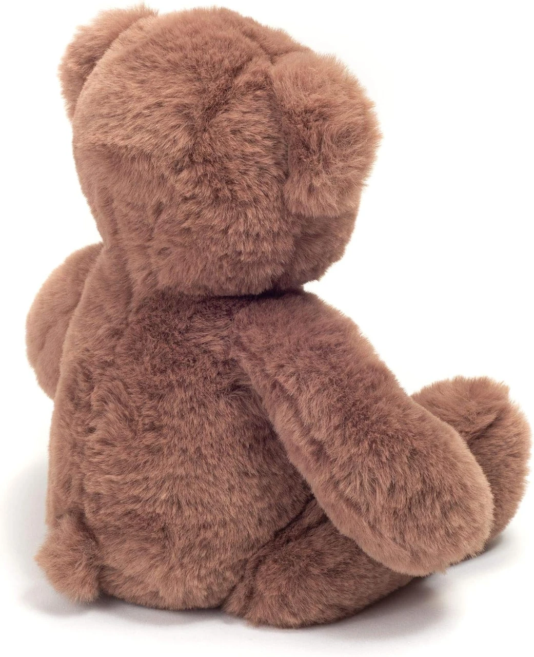 Back View Chocolate Brown Bear Teddy Hermann Germany 30cm 913689