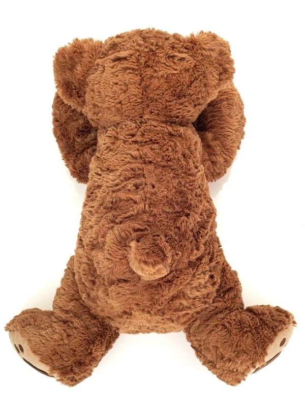 Lying Brown Bear 40cm Teddy Hermann Germany 913337