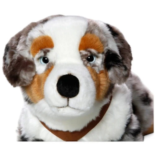Face Detail Australian Shepherd Dog Plush Toy Giant, 60cm Carl Dick Germany - 037671