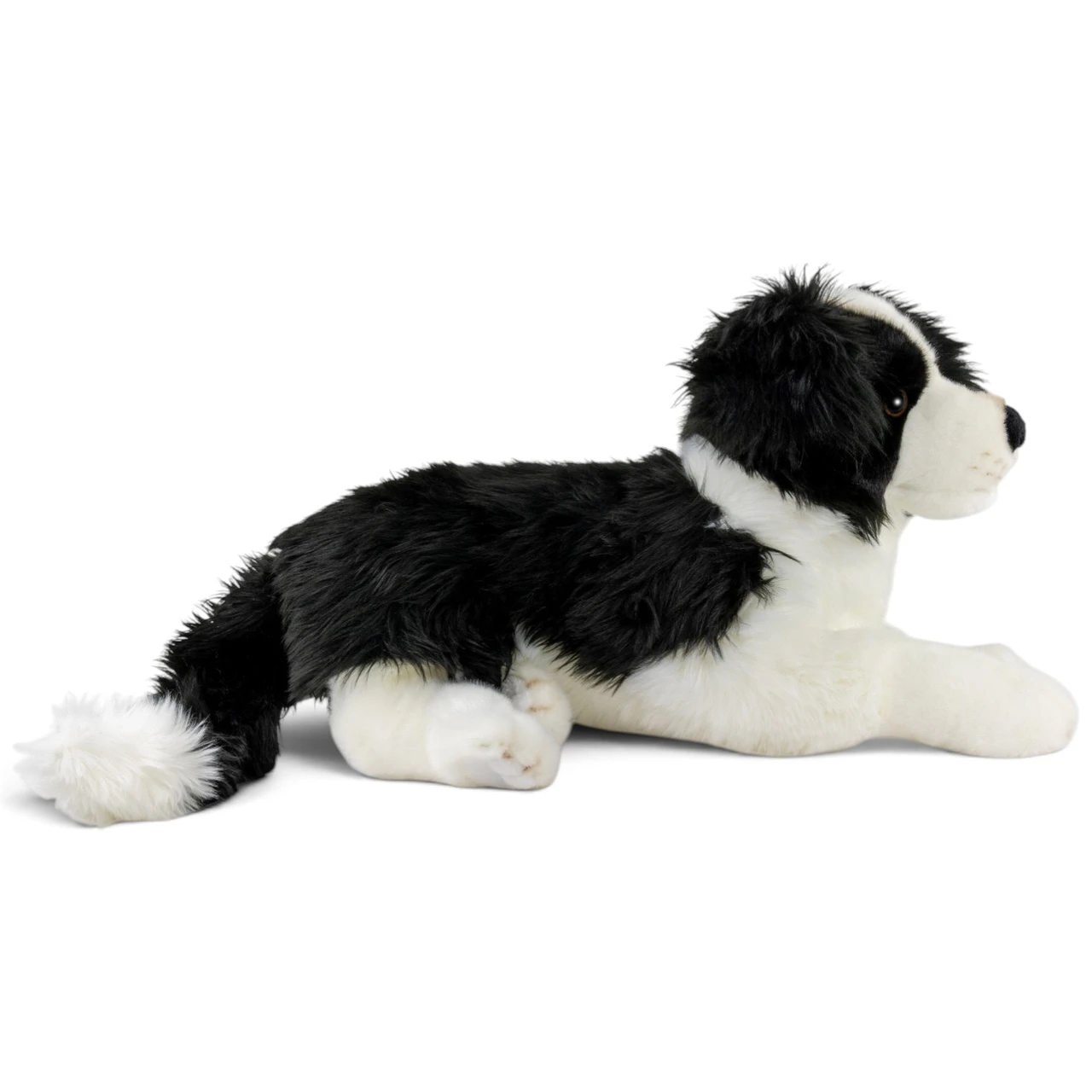 Side View Border Collie Dog Plush Toy 45cm Carl Dick Germany - 037633