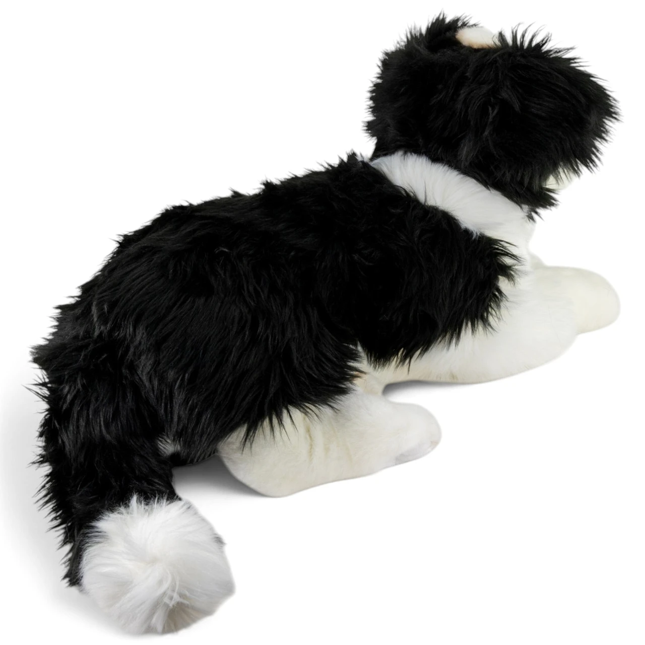 Back View Border Collie Dog Plush Toy 45cm Carl Dick Germany - 037633