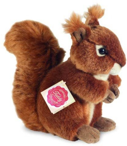 Squirrel Soft Plush Toy Sitting