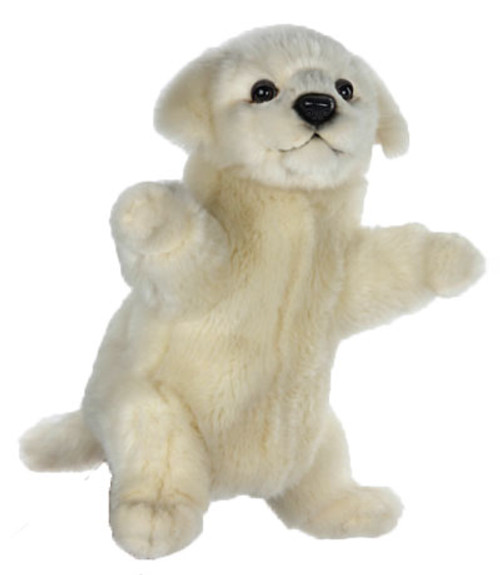 Hansa Puppet Maremma Puppy Dog 28cm