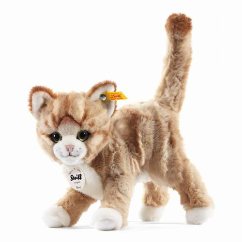 Steiff Gold Beige Kitty Cat Soft Toy Mizzy, 25cm EAN 099342