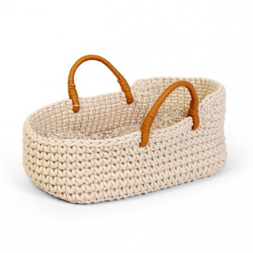 Astrup Knitted Dolls Basket 35cm