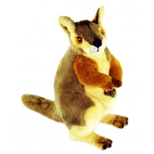 Rock Wallaby Plush Toy, Wattle, Bocchetta