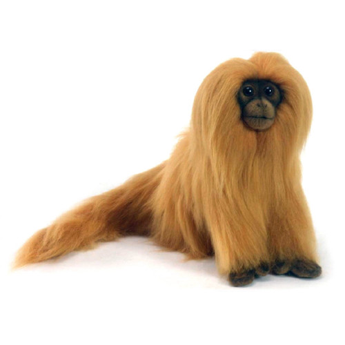 Hansa Tamarin Golden Lion Monkey Plush Toy 40cm