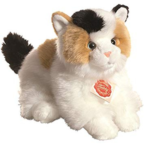 Tri-Colour Cat Soft Plush Toy, Hermann