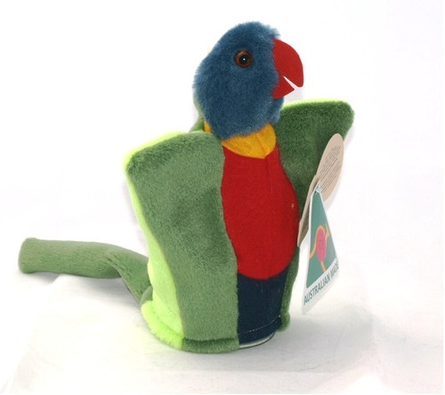 Rainbow Lorikeet Hand Puppet Australian Made Rebel