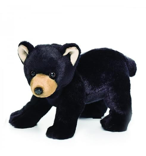 Black Bear Soft Plush Toy Large