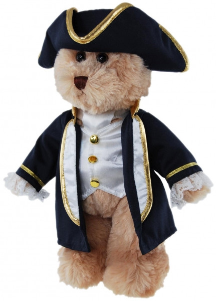 Captain Cook Teddy Bear, 30cm Tic Toc Teddies EAN 047242