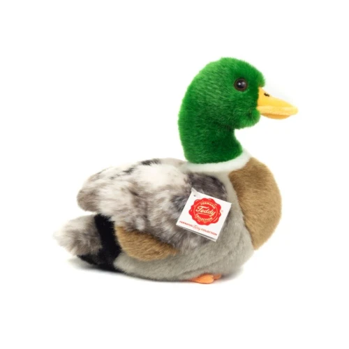 Male Mallard Duck Soft Push Toy Hermann 24cm 931317