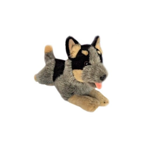 Blue Heeler Cattle Dog Puppy Plush Toy, Rusty 28cm