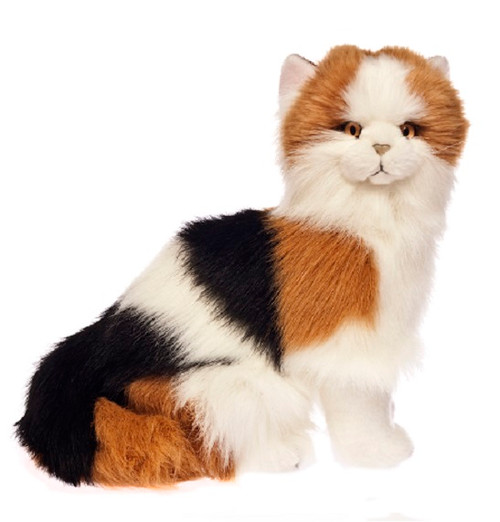 calico cat plush toy