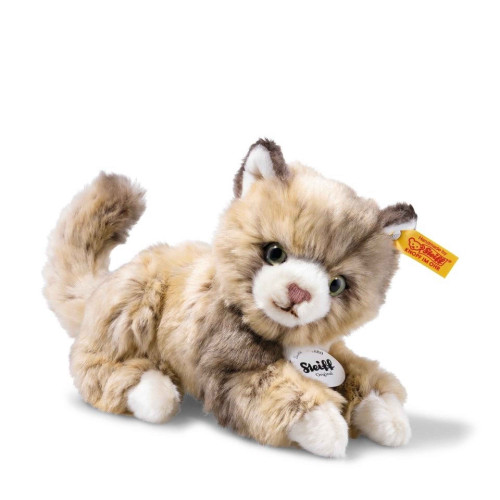 Lucy Brown Kitty Cat Soft Toy, Steiff, EAN 099663