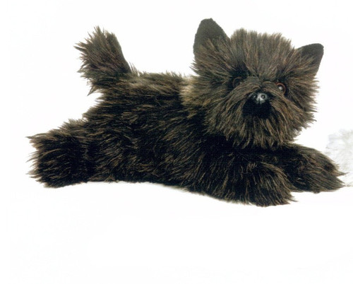 Black Cairn Terrier Puppy Dog Plush Toy  Toto