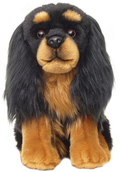 Black and Tan Cavalier King Charles Spaniel Dog Faithful Friends 30cm