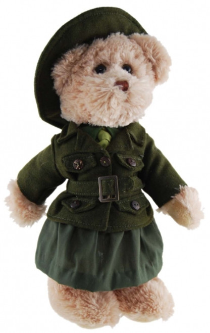 Female Army Teddy Bear Nancy