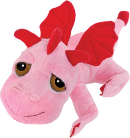 Pink Dragon Soft Toy, Large Lil Peepers 30cm