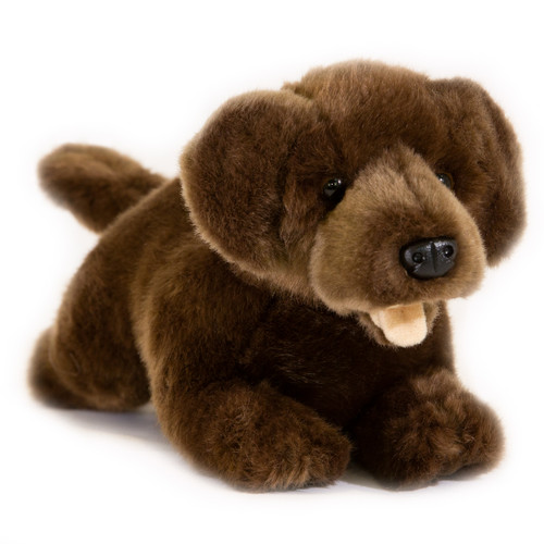 Brown Labrador Dog Soft Toy, Coco