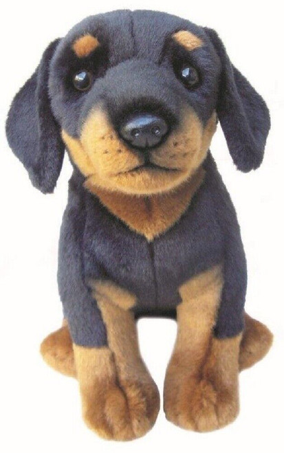 Dobermann Dog Plush Toy, Faithful Friends 30cm