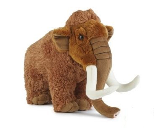 Woolly Mammoth Plush Toy, Living Nature Extra Large 29cm