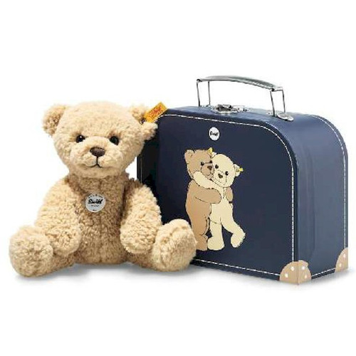 Ben Teddy Bear in Suitcase, Steiff 21cm 114021