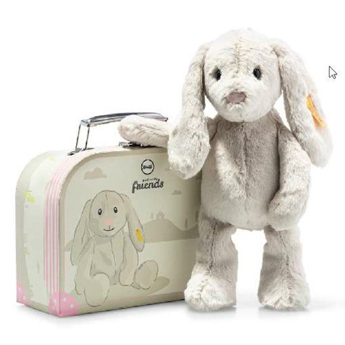 Soft Cuddly Friends Hoppie Rabbit in Suitcase 26cm EAN 080968