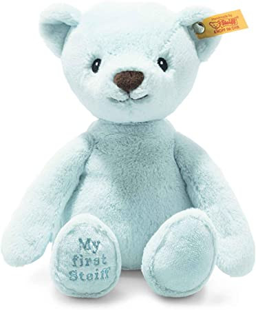 Soft Cuddly Friends My First Teddy Bear Blue Steiff 26cm 242144