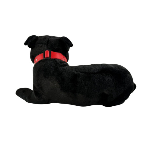 Black Staffordshire Bull Terrier Dog Plush, Pepper Bocchetta - 501277