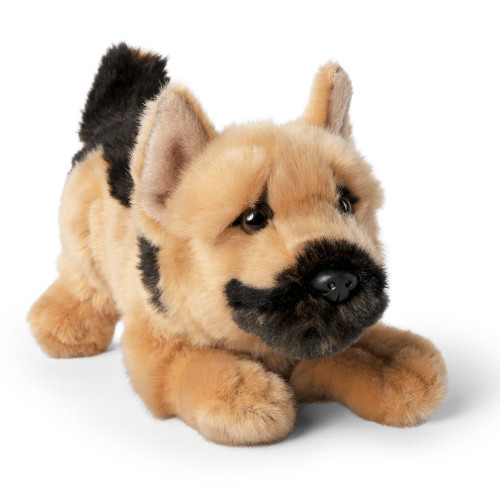 German Shepherd Playful Pup Dog Plush Toy, Living Nature EAN 328946