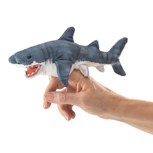 Mini Shark Finger Puppet Folkmanis EAN 027771