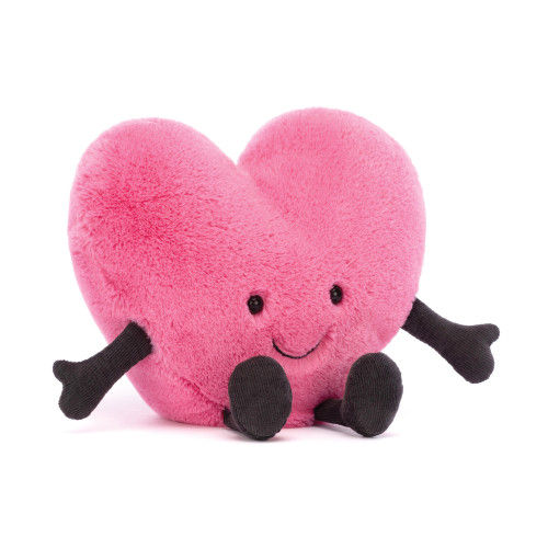 Jellycat Amuseable Hot Pink Heart 17cm EAN 150087