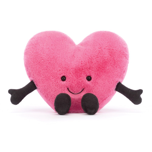 Jellycat Amuseable Hot Pink Heart 11cm EAN 150094