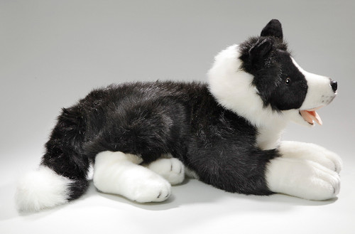 Side View Border Collie Push Dog Toy Giant, Carl Dick Germany EAN 626952