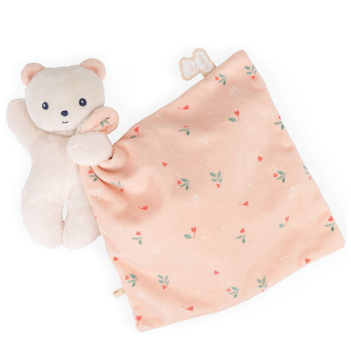 Carre Bear Love Pink Comforter Doudou, Kaloo EAN 100058