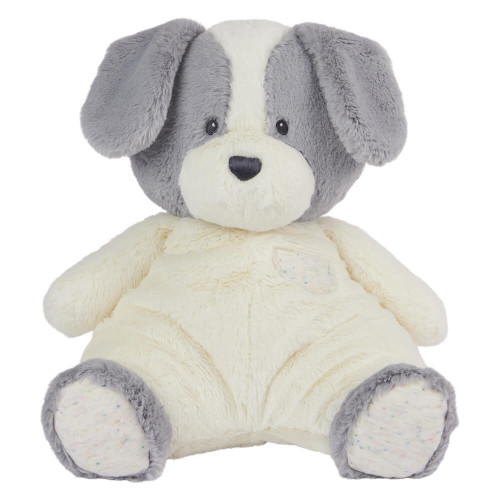 Oh So Snuggly Grey and White Puppy Baby Gund, 26cm EAN 504895
