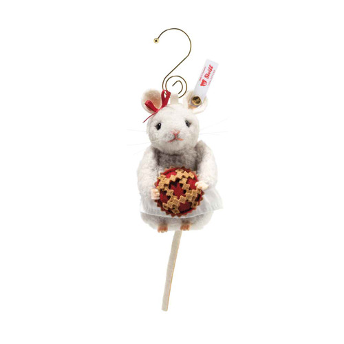 Mouse Christmas Bakery Ornament, Steiff -9cm 005886