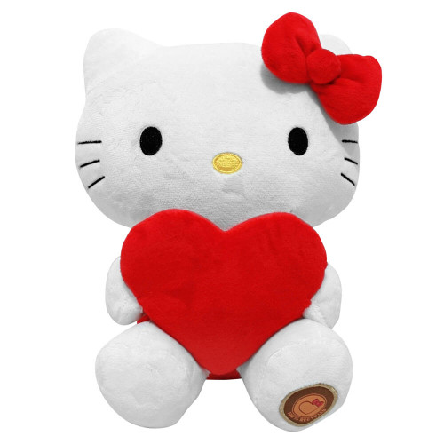 Hello Kitty Eco Plush Large with Heart 24cm - 180515