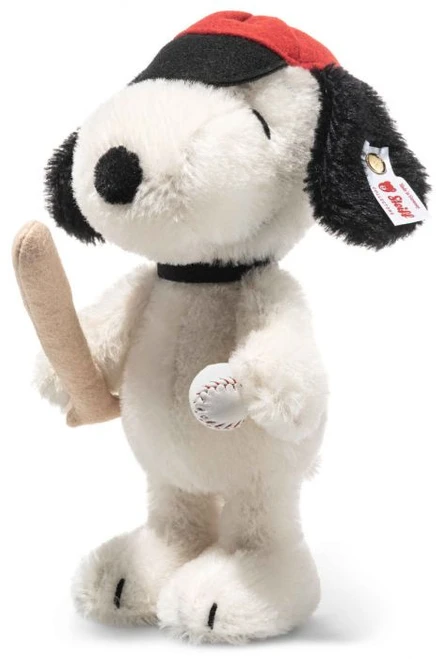 Snoopy with Baseball and Bat, Steiff Limited Edition 34cm  - 356346